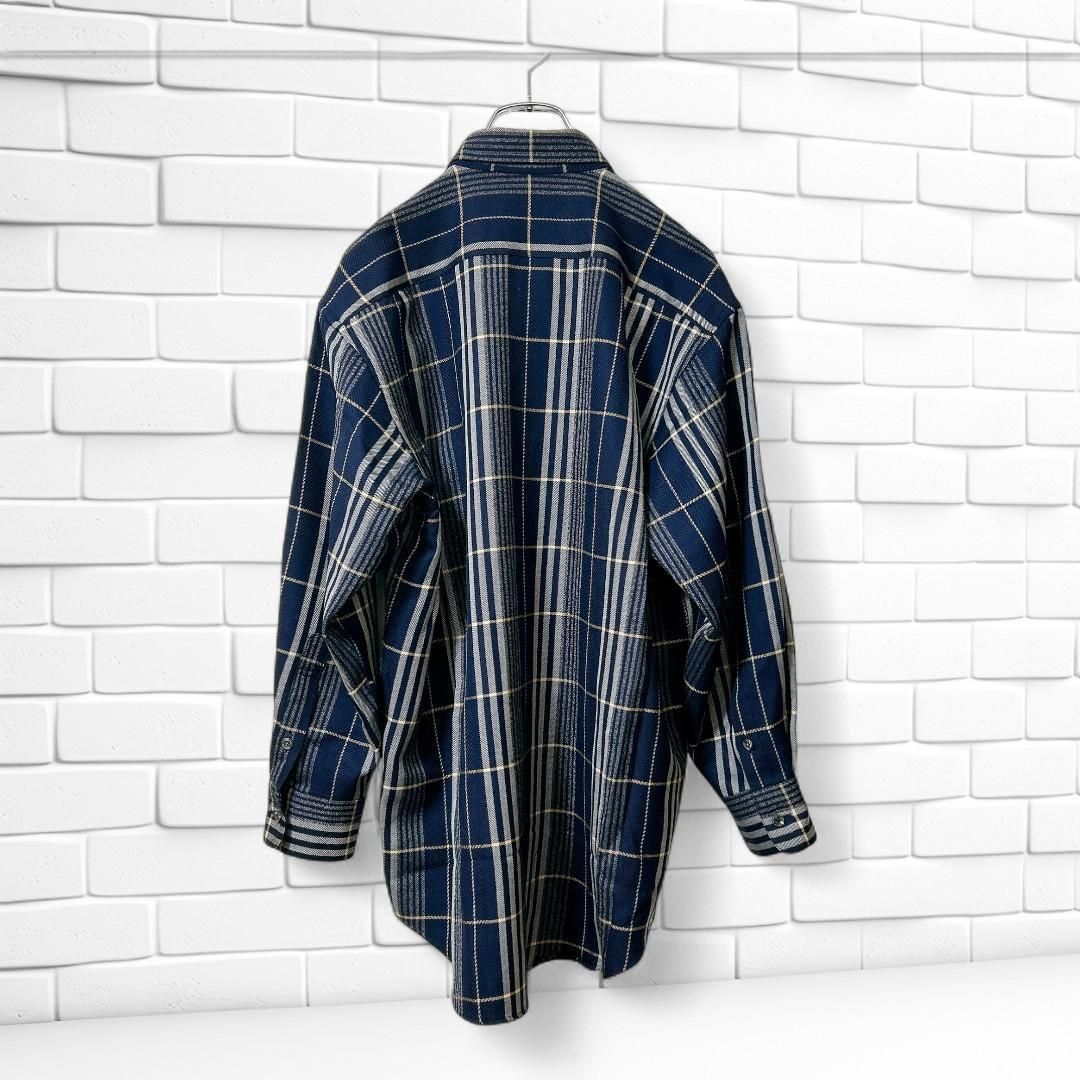 Burberrys】90s 日本製 カジュアルシャツ チェック Lサイズ