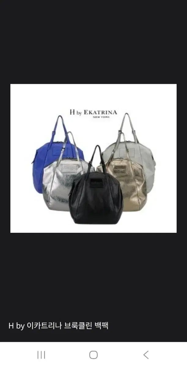 H by イカツリー ブルックリン バックパック