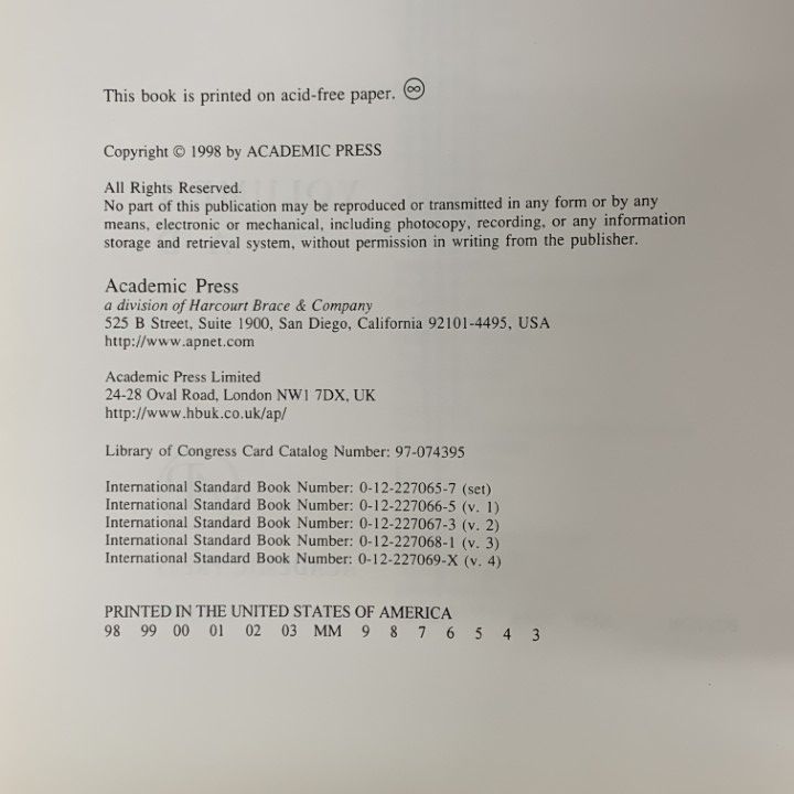 △01)【1点限り!】【洋書】応用倫理学百科事典 全4巻セット