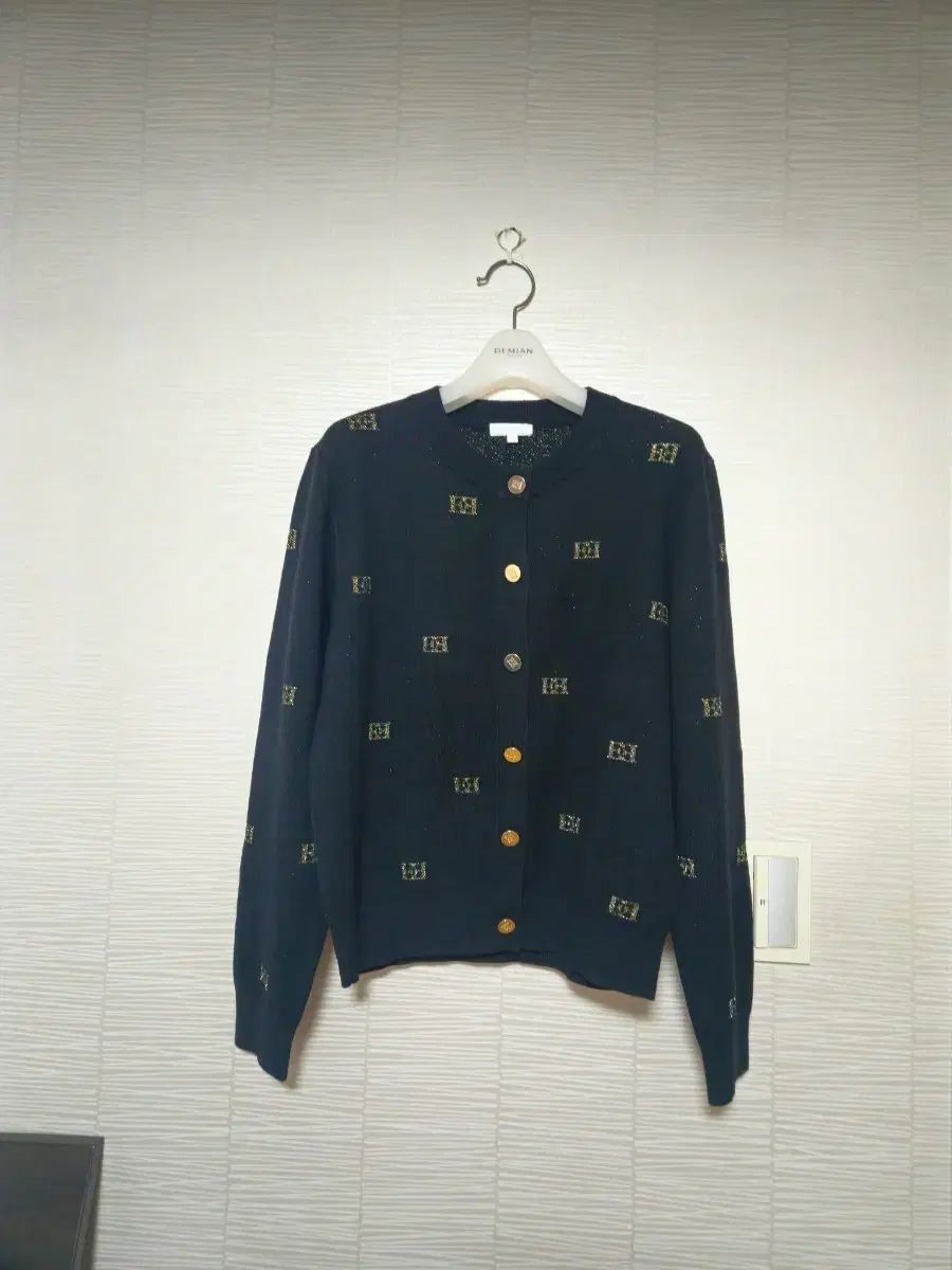 ESCADA エスカーダ ブラックカーディガン 90