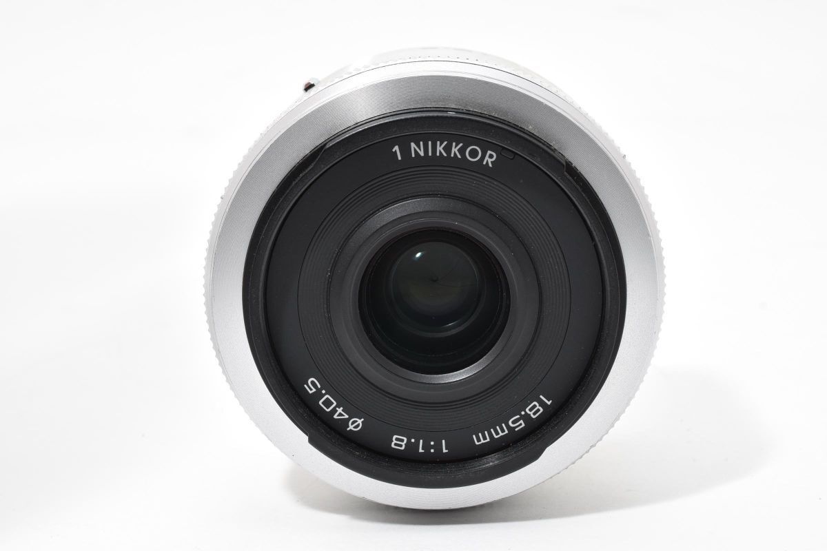 Nikon 1 NIKKOR 18.5 mm F 1.8 シルバー AYM 4683 60