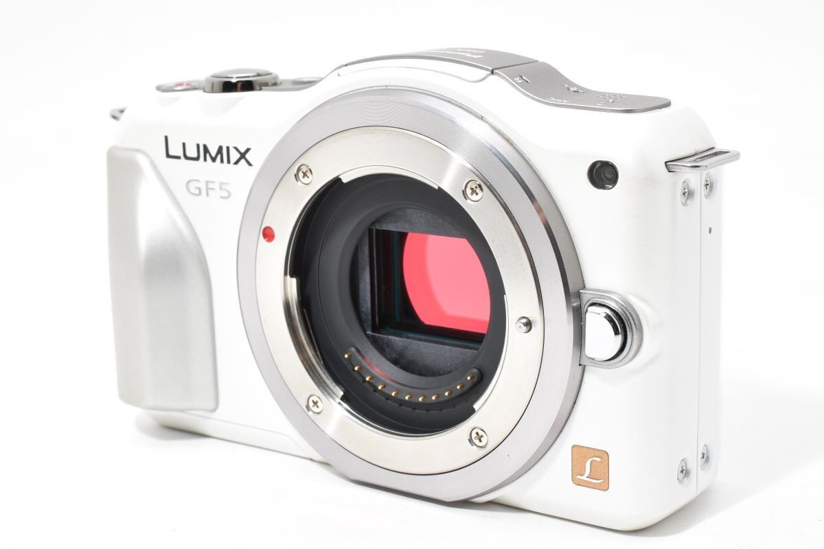 ショット数831回 Panasonic LUMIX DMC-GF 5 ホワイト AYM 4692 23