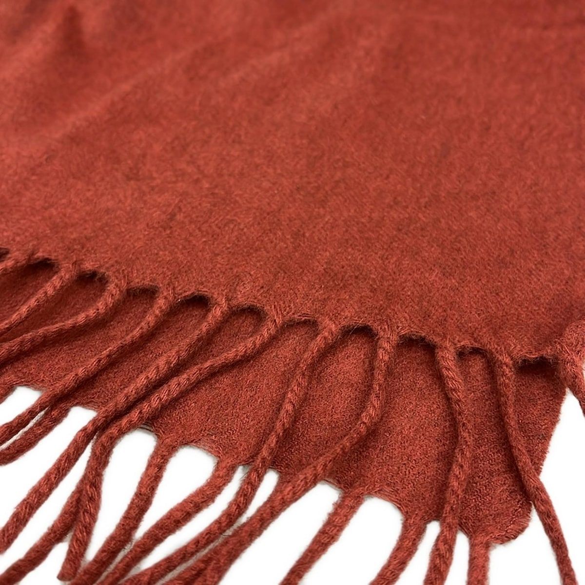 ひ184 超美品　エルメネジルドゼニア　マフラー　カシミヤ100% 赤　レッド ひ184 超美品 エルメネジルドゼニア マフラー カシミヤ100% 赤 レッド