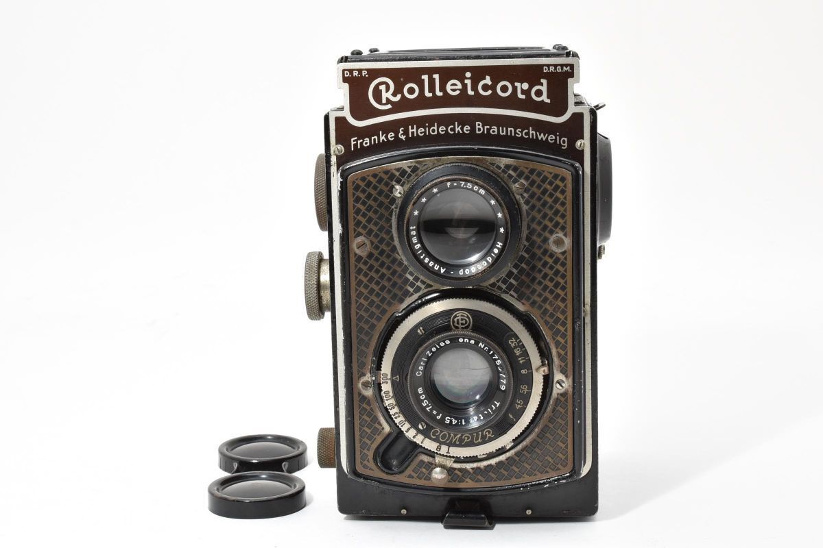 希少品 Rolleicord I Art Deco アールデコ Carl Zeiss Jena Triotar