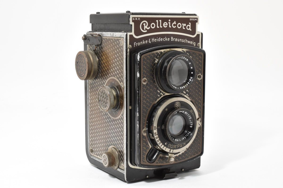 希少品 Rolleicord I Art Deco アールデコ Carl Zeiss Jena Triotar