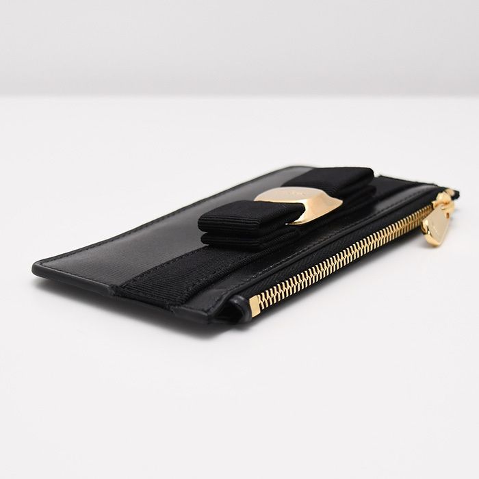 FERRAGAMO フェラガモ ヴァラリボン カードスロット付き コインケース