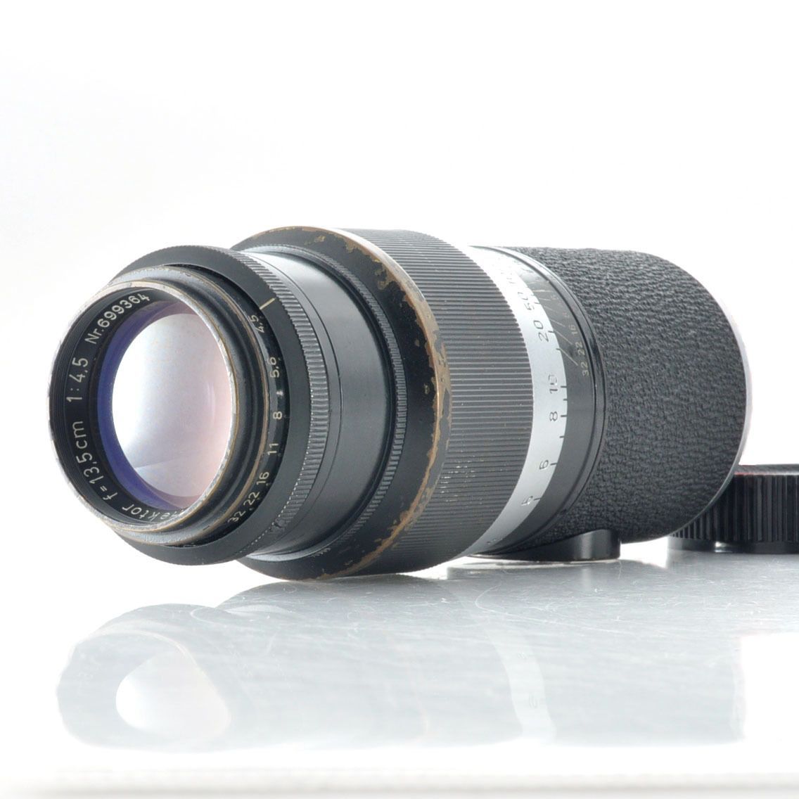 ライカ Leica Hektor 13.5 cm F 4.5 Ernst Leitz 単焦点レンズ 1949年製 J 009