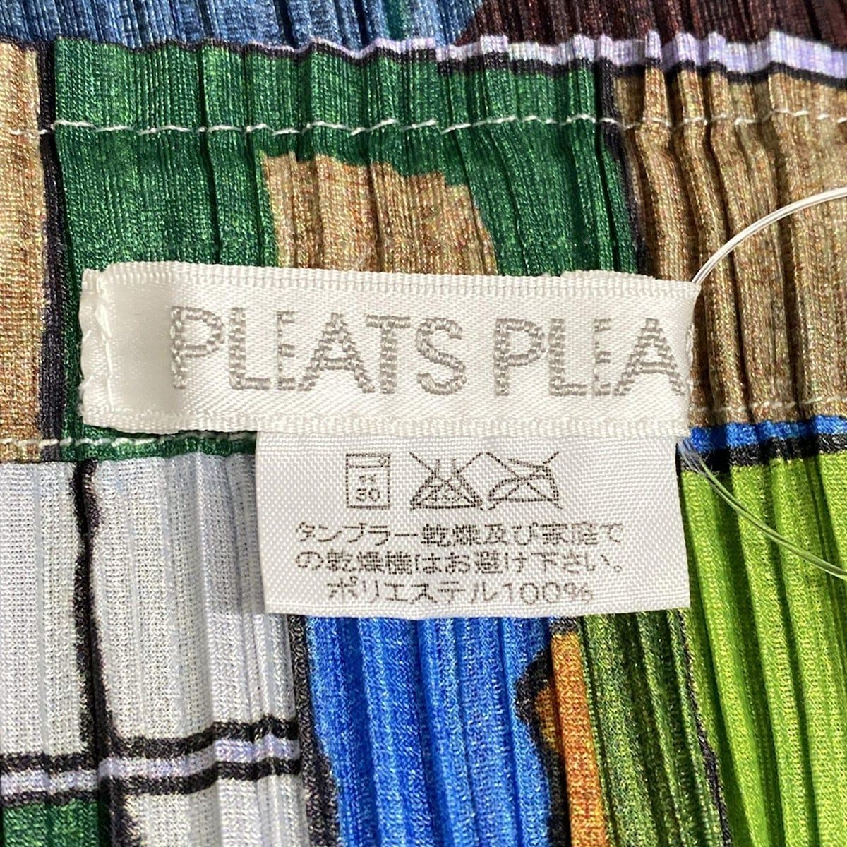PLEATS PLEASE プリーツプリーズ スカート 2 マルチカラー レディース PLEATS PLEASE(プリーツプリーズ) スカート サイズ2 M レディース美品