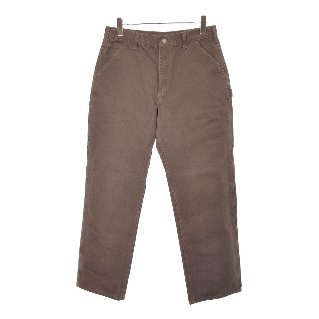 Carhartt カーハート ダック ペインターパンツ ブラウン メンズ W 34 L 古着 V 9732