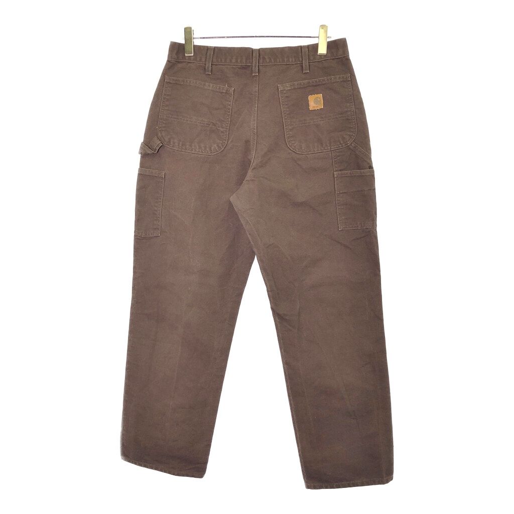 Carhartt カーハート ダック ペインターパンツ ブラウン メンズ W 34 L 古着 V 9732