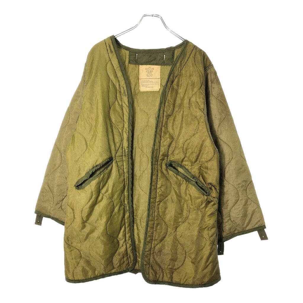 80年代 米軍実物 U.S.ARMY M-65 キルティングライナージャケット 