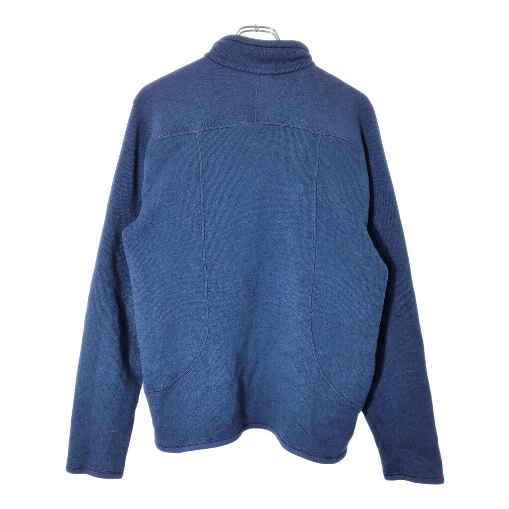 patagonia パタゴニア ハーフジップ ベターセーター フリースジャケット アウトドア ブルー(メンズ L)中古 古着 V9835