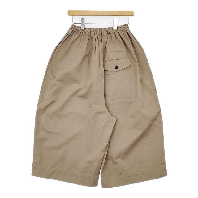 ゴーシュ カツラギ8分丈ワイドパンツ 定価30800円 G 231-P 031 パンツ ベージュ レディース 5-1224 G∞