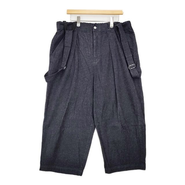 nest Robe/UpcycleLino 01241-1476 デニムサスペンダー パンツ