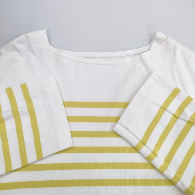 nest Robe コットンバスクパネルボーダープルオーバー 01241-1050