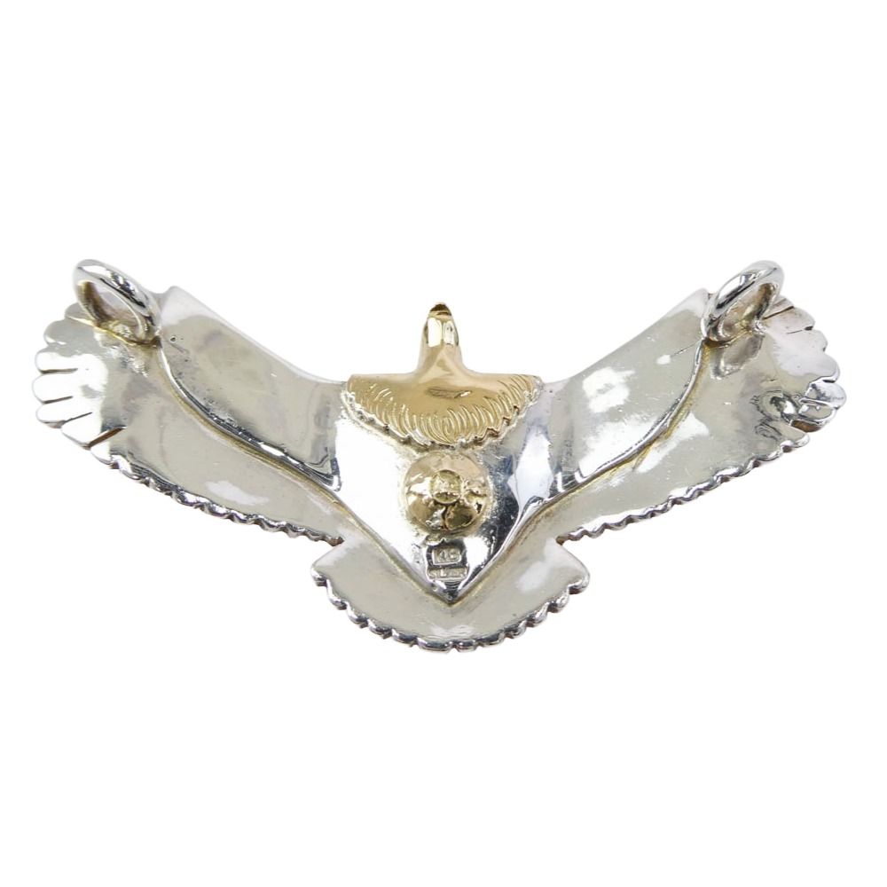 FIRST ARROW s ファーストアローズ P-509 K 18 Medium Eagle 頭金 イーグル ペンダントトップ ミディアム Mサイズ シルバー系 ゴールド系