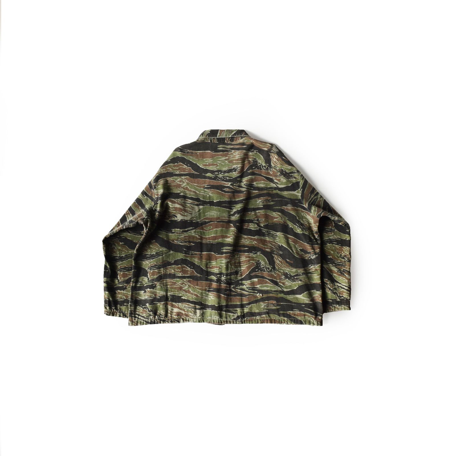 70s 80s RANGER タイガーストライプ カモ柄 迷彩 シャツジャケット