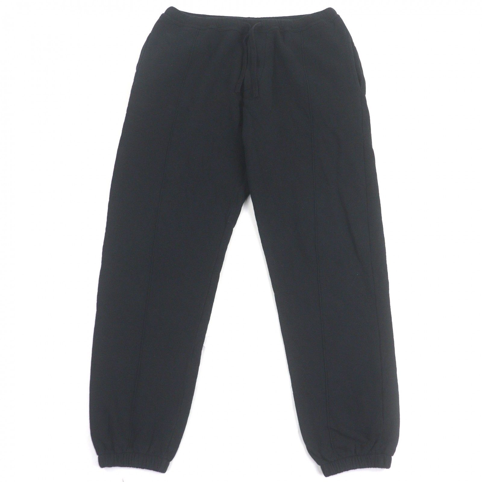 ドンドン見直し □DIOR ディオール オム 22 AW コットン キャメル スウェットパンツ ブラック L イタリア製 メンズ