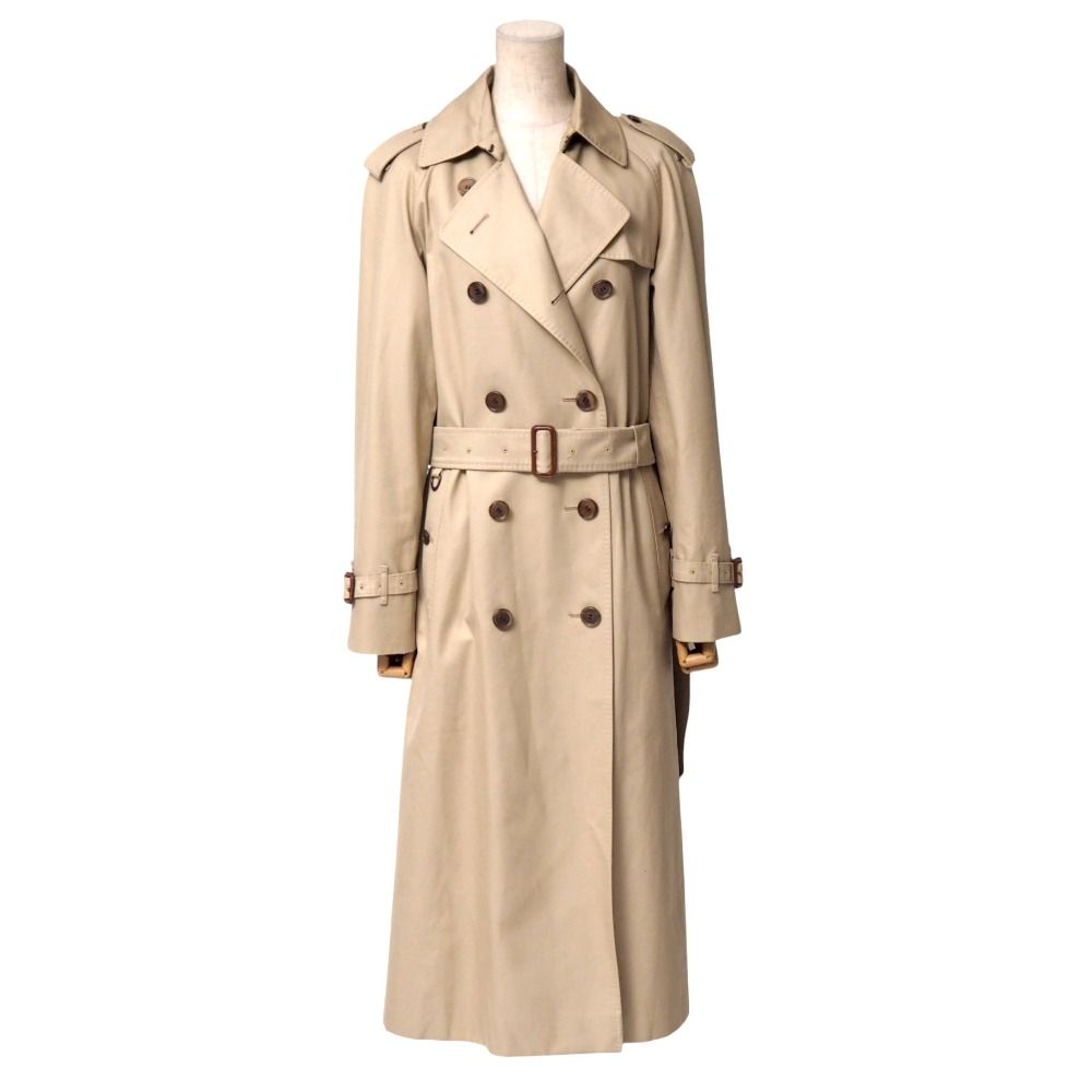 BURBERRY バーバリー トレンチコート サイズ40 ノバチェック柄 ロゴ