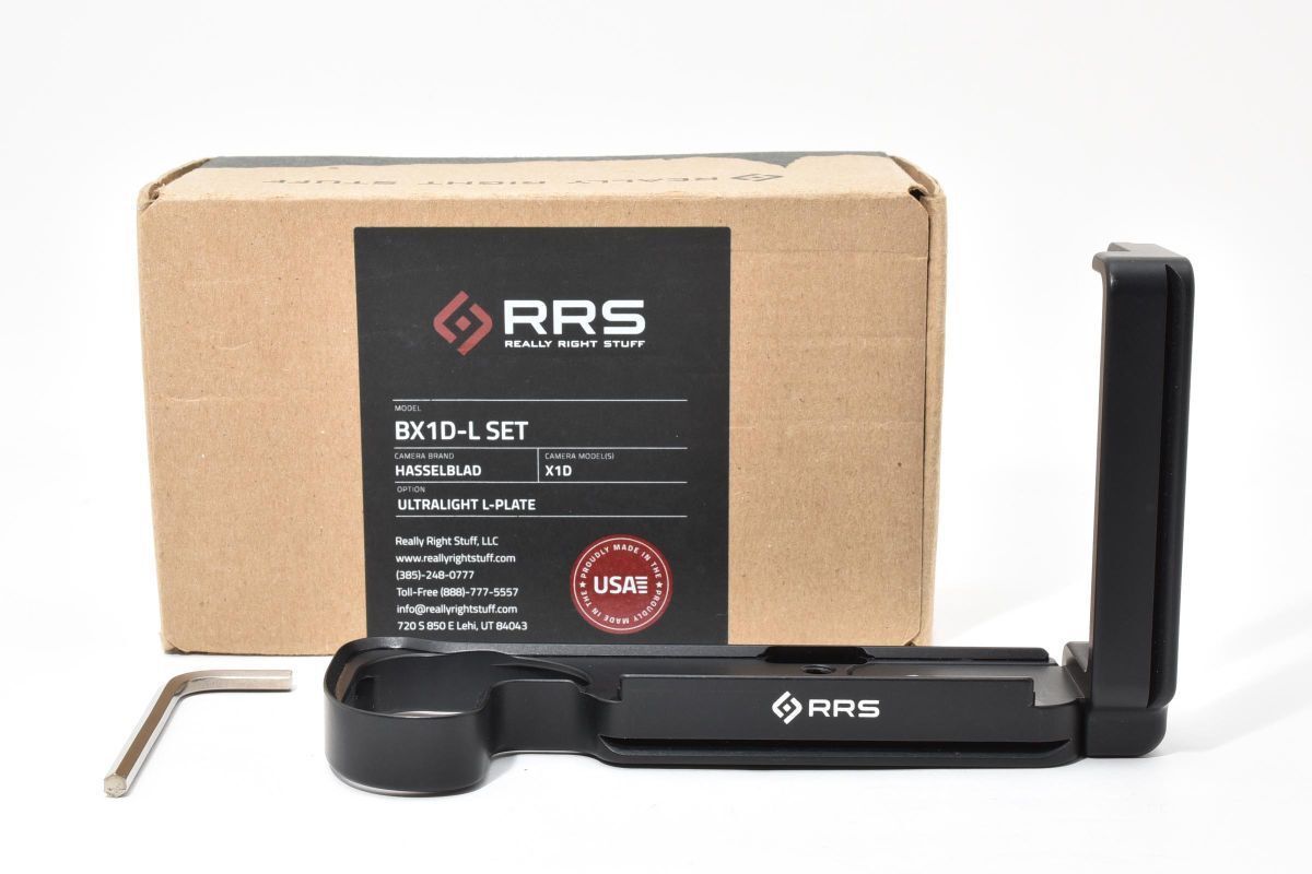 Really Right Stuff RRS BX 1 D-L Set X D 用 アルカスイス互換 Lプレート ハッセルブラッド 元 き YM 5242 116