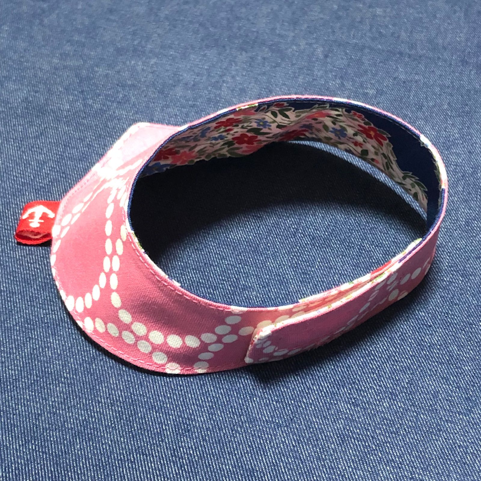 ☘️No.3040☘️ 犬猫用 リバーシブル バンダナ スタイ Sサイズ 花柄