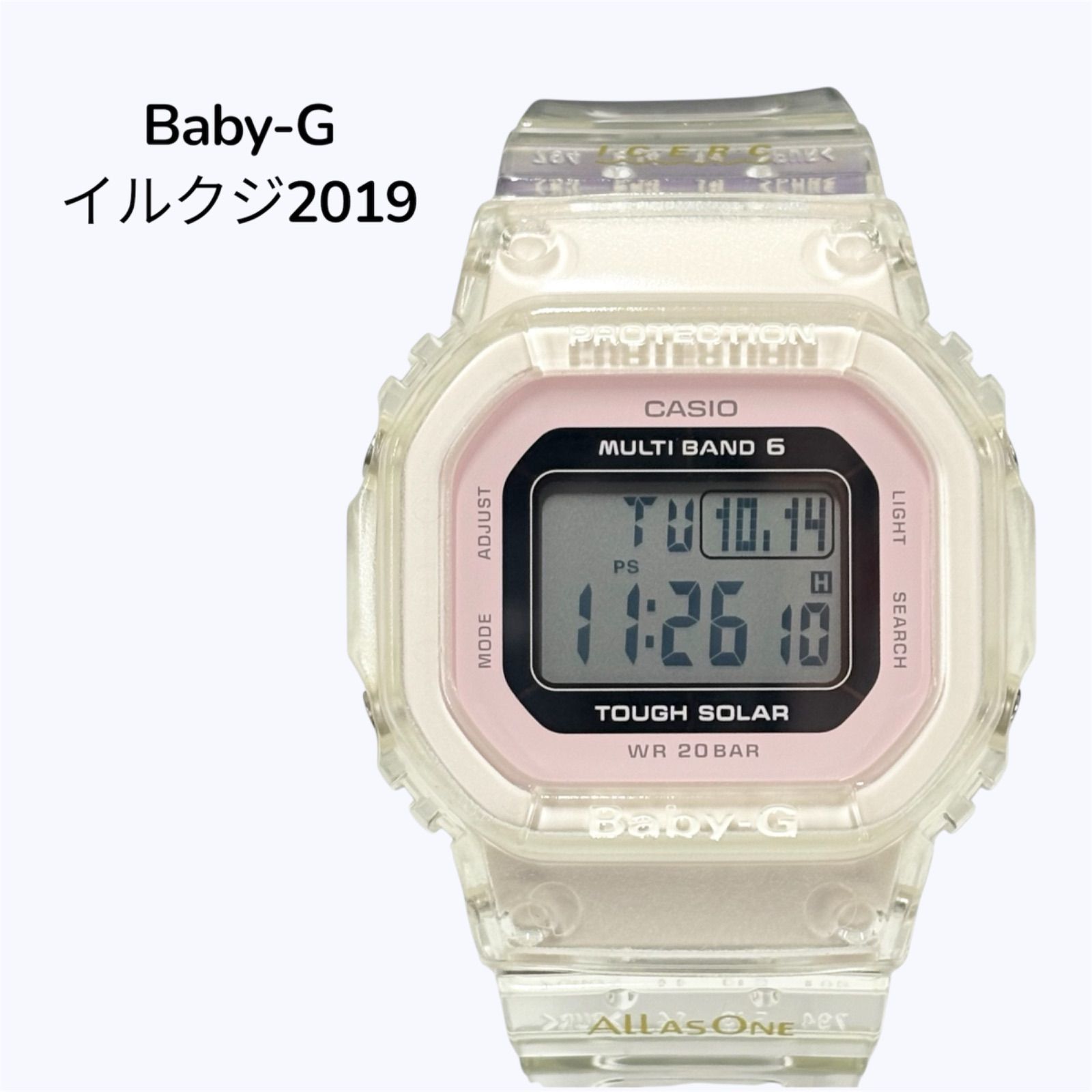 中古 CASIO Baby-G ベビージー BGD-5001K-7JR Love The Sea And The Earth 25th イルクジ2019 中古 CASIO Baby-G ベビージー BGD-5001K-7JR Love The Sea And The