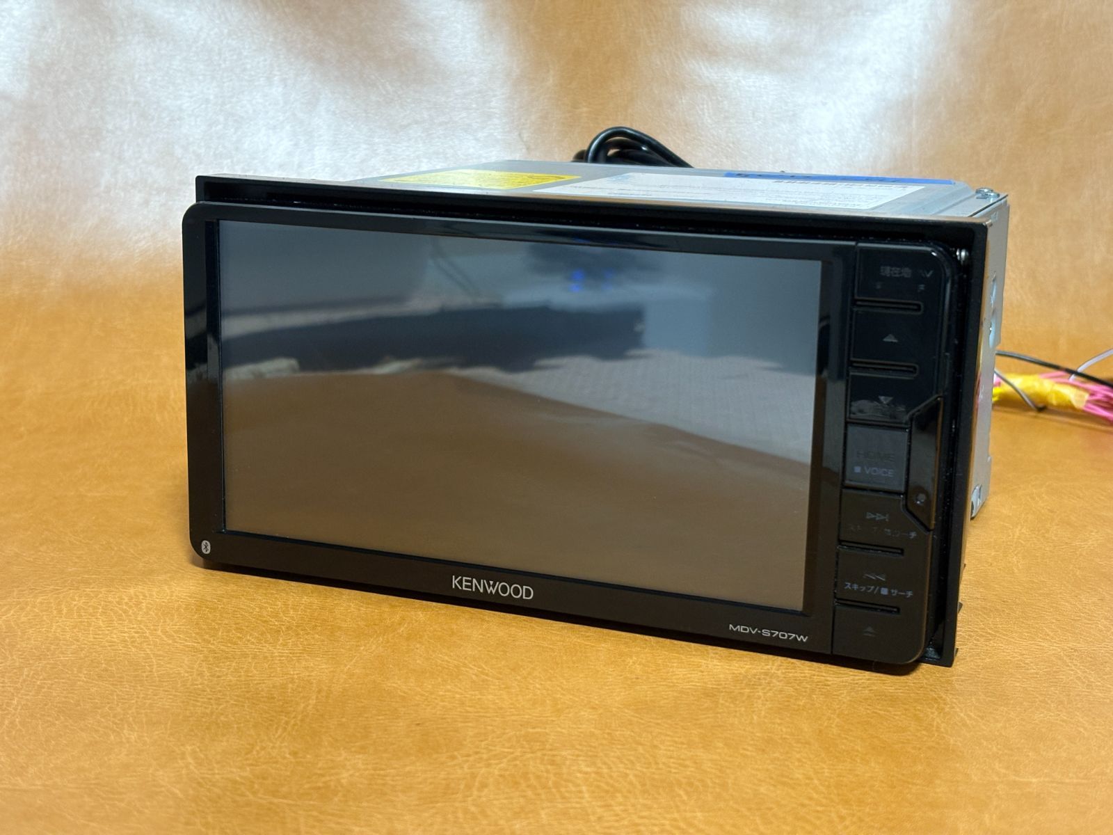 MDV-S 707 W ケンウッド メモリーナビ フルセグ|Bluetooth リフレッシュナビ 動作保証品