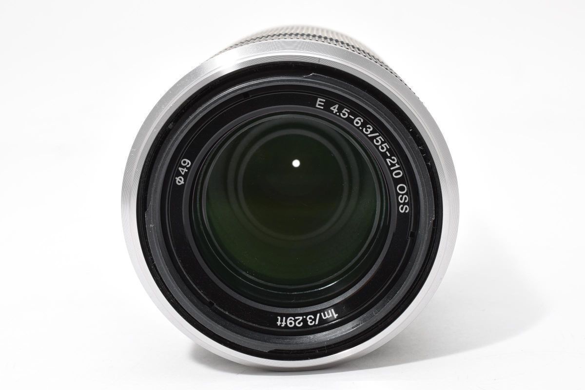 実用品 SONY E 55-210 mm F 4.5-6.3 OSS シルバー AYM 5254 70
