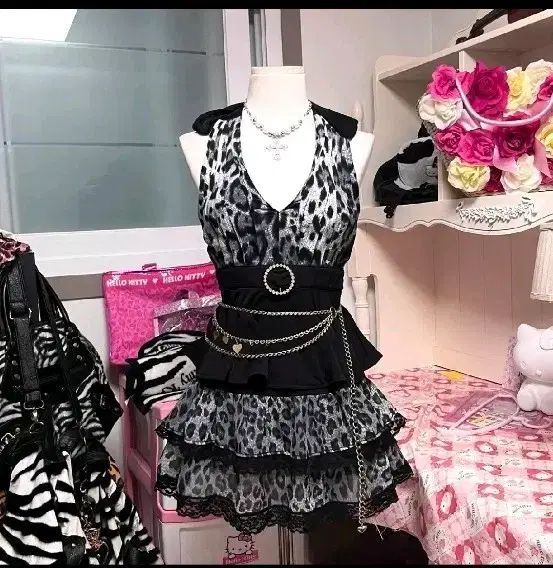 シロキティ レオパード セットアップ