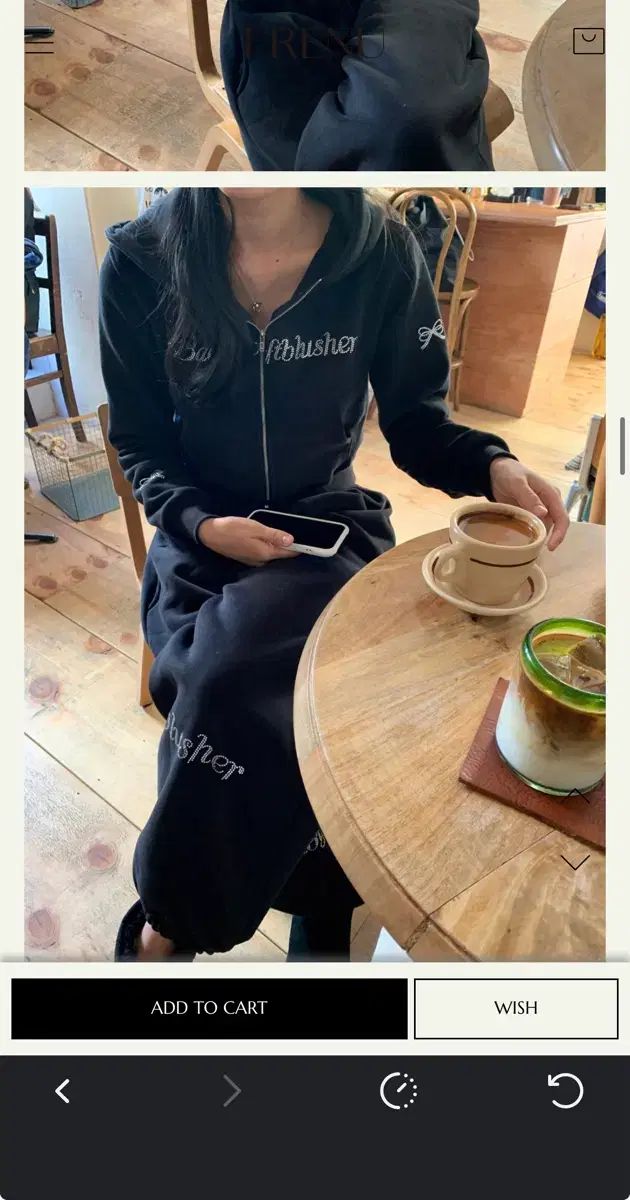 プレヌ 起毛 WHO ジップアップ トレーナー セット