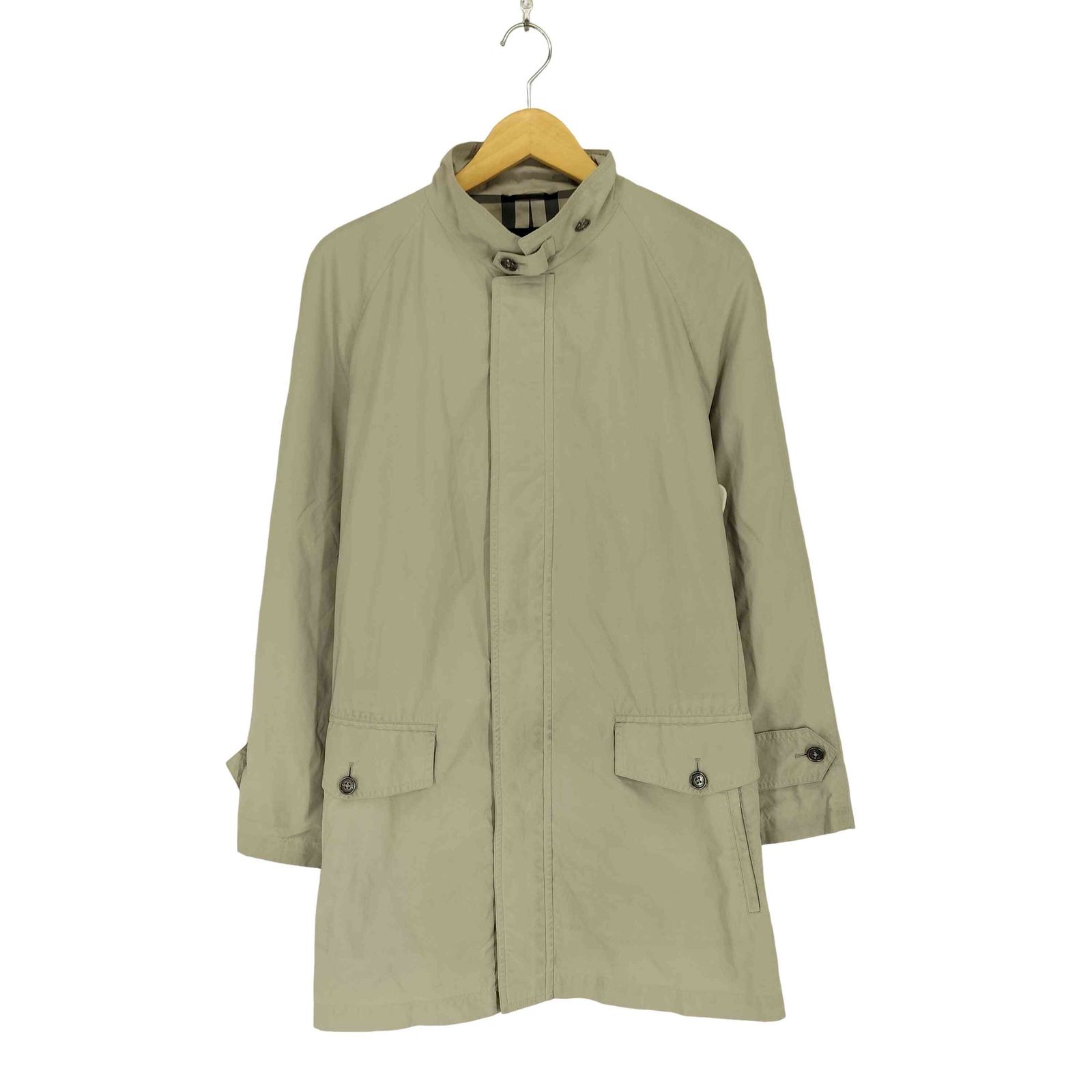 バーバリーロンドン BURBERRY LONDON 裏地ノバチェックスタンドカラー