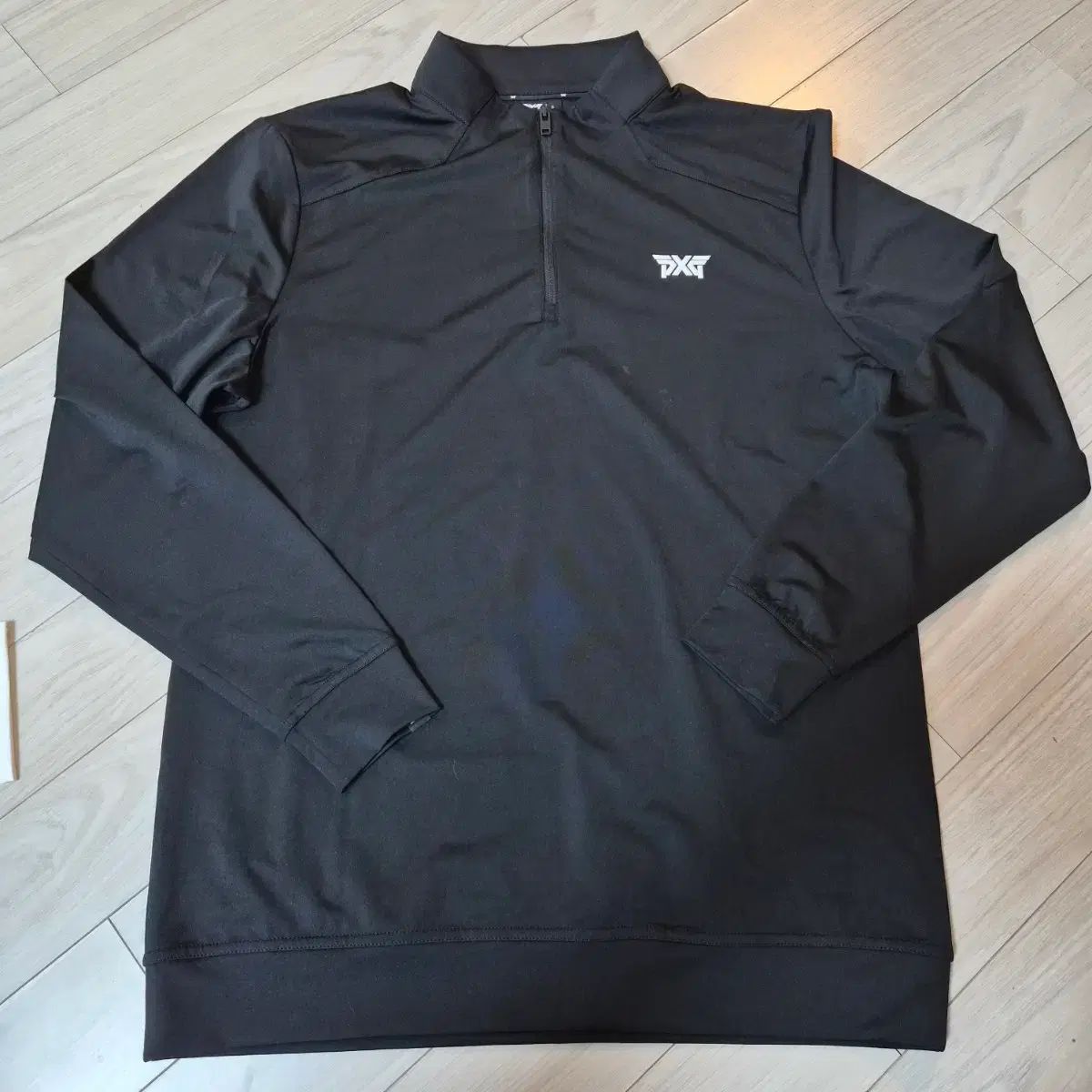 PXG ブラック ゴルフ プルオーバー 長袖Tシャツ 100