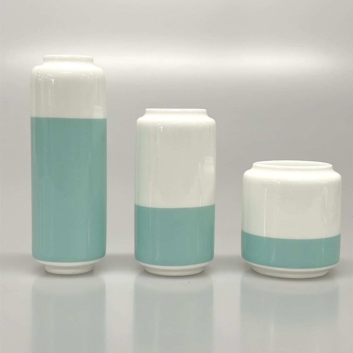 TIFFANY-Co. ティファニー 小物 - ティファニーブルー×白 花瓶|花瓶３点セット