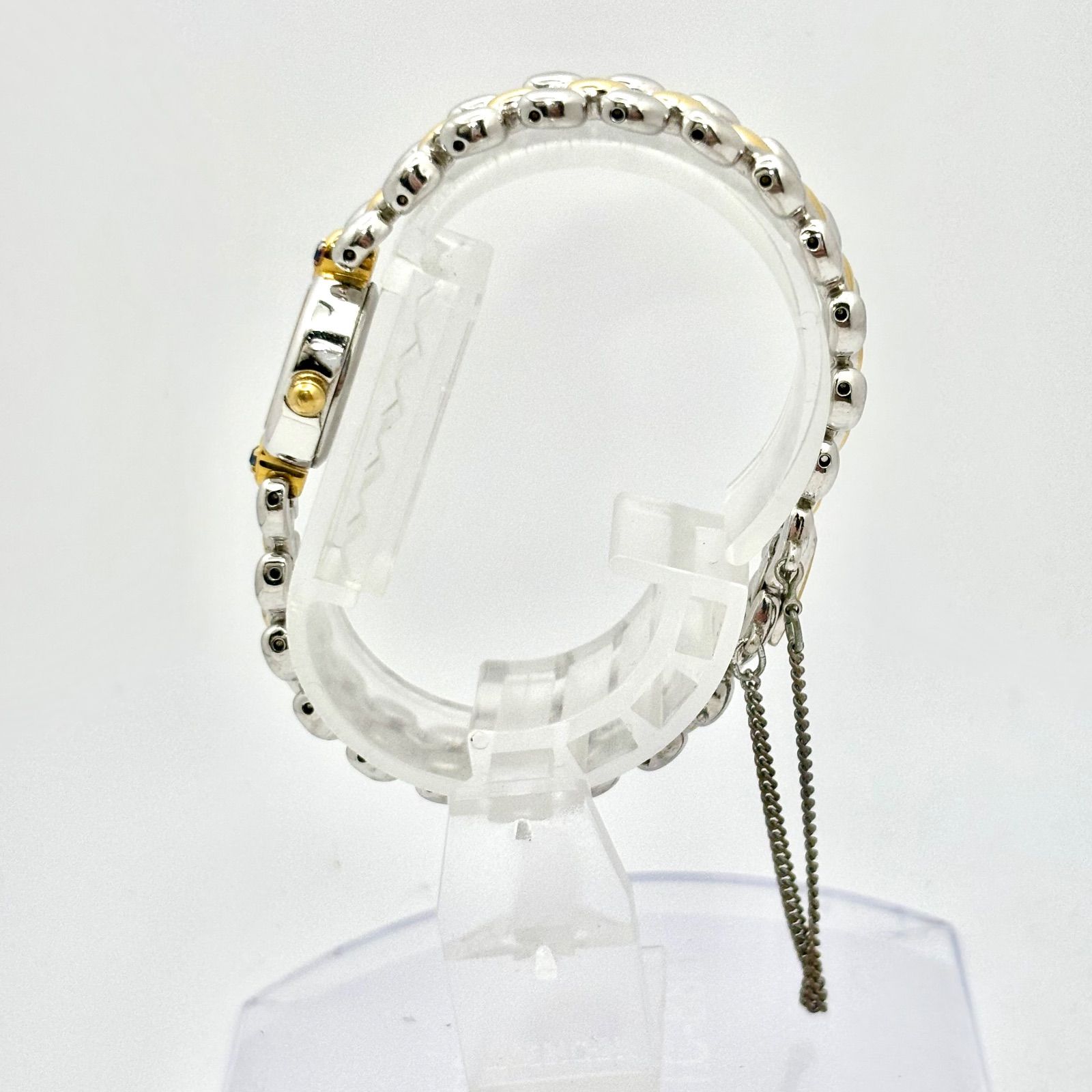 電池 SEIKO セイコー 2 Pカラーストーン レディース 腕時計 オーバル 1 E 20-6160 123179