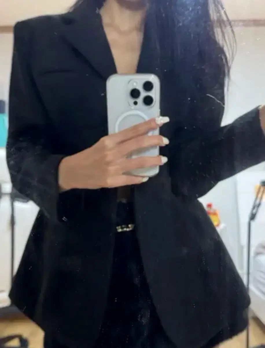 삐뽕언니 ブラック LINEジャケット