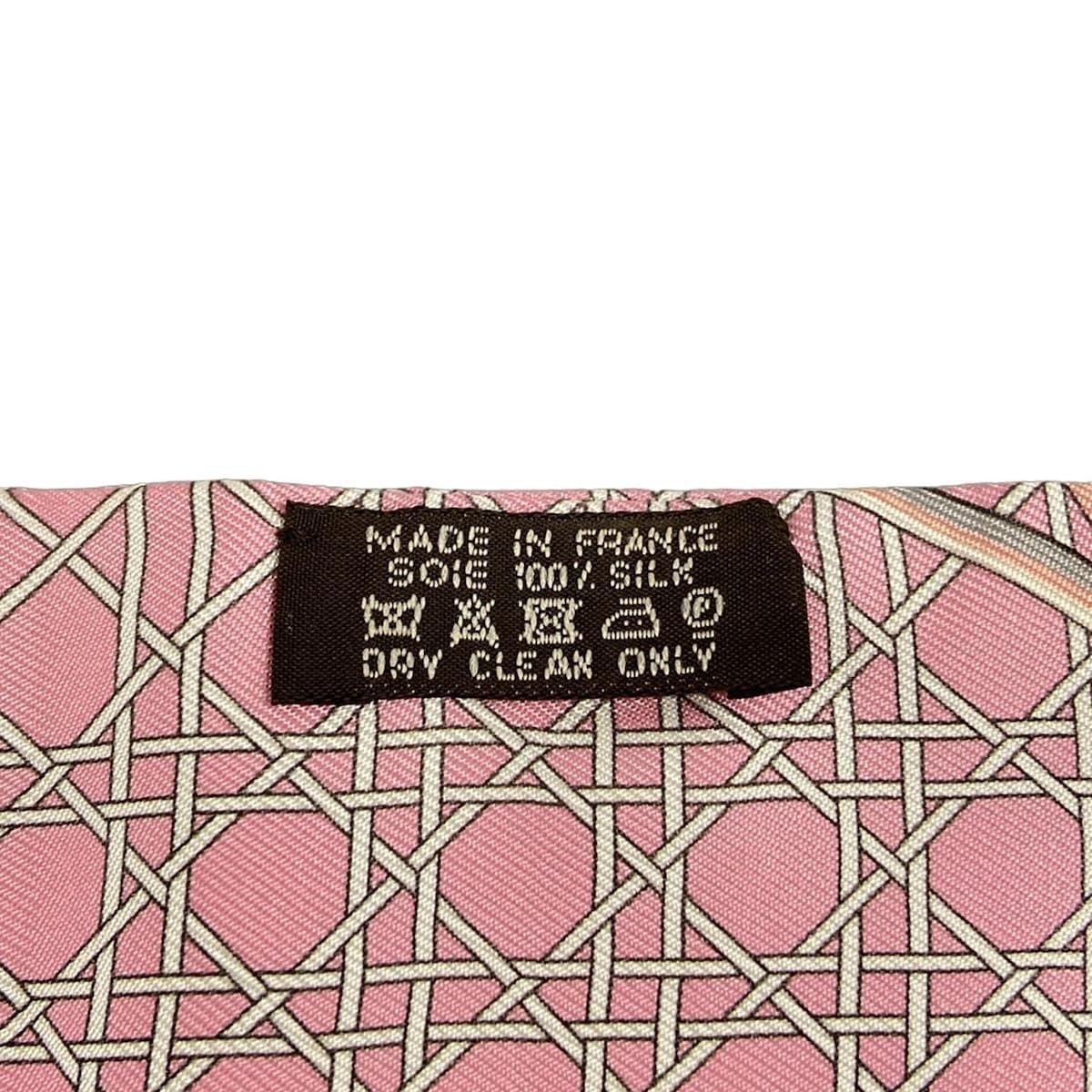  HERMES エルメス スカーフ ツイリー イエロー×パープル×マルチ リボンスカーフ|Les Voitures a Transformation バンダナ スカーフ 小物