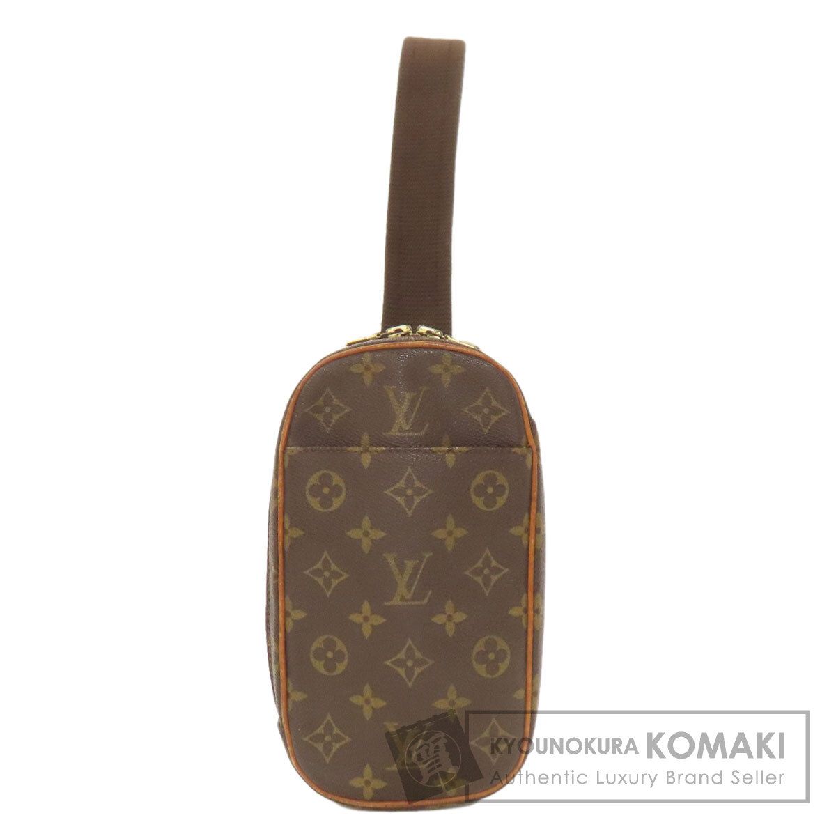 LOUIS VUITTON ルイヴィトン M 51870 ポシェット ガンジュ ボディバッグ モノグラムキャンバス レディース