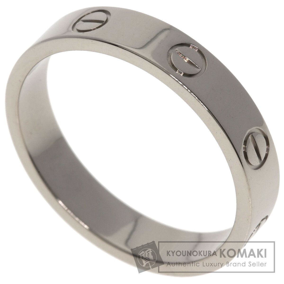 CARTIER カルティエ ミニラブリング 57 リング 指輪 K 18 WG レディース