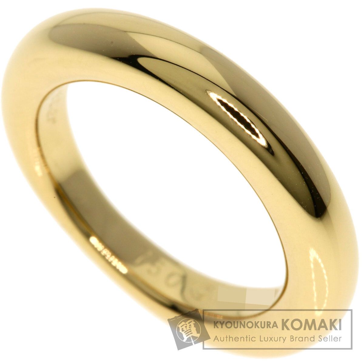 CARTIER カルティエ エリプス 50 リング 指輪 K 18 YG レディース