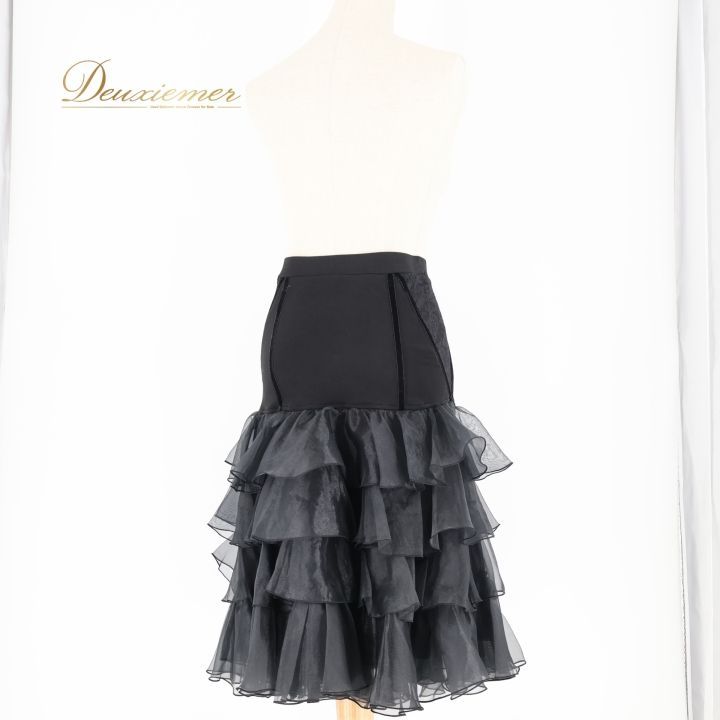 CHACOTT ROIYLDANCE 社交ダンス 黒 スカート 社交ダンス 衣装 スカート