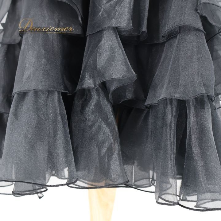 社交ダンス 衣装 スカート ブラック系 チャコット Chacott 黒 無地