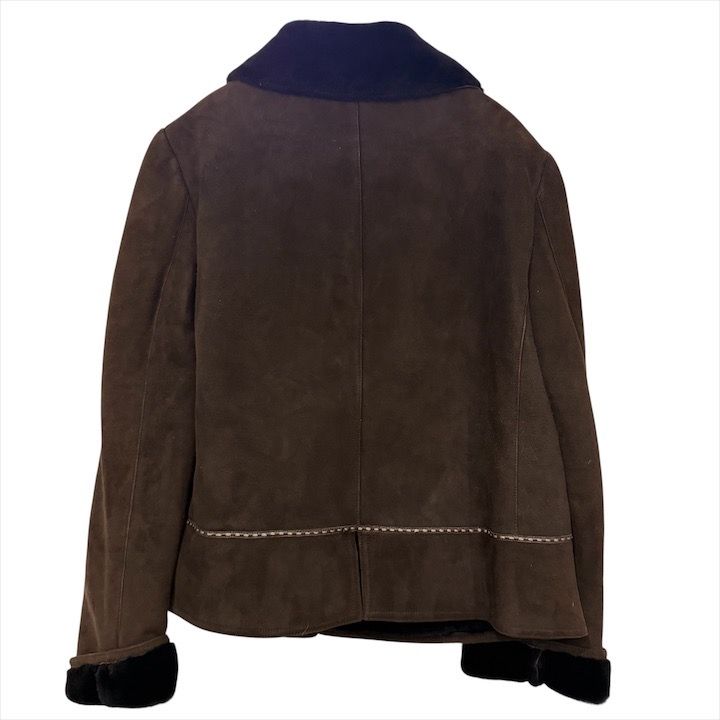 美品 FENDI フェンディ セレリア ヴィンテージ ムートン コート