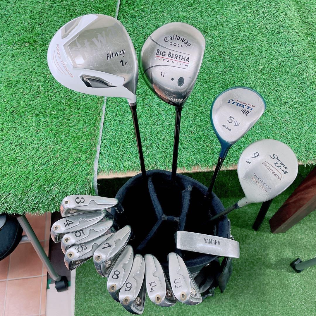 ゴルフクラブ メンズセット 初心者 フィットウェイ フォージド 入門 N 2062