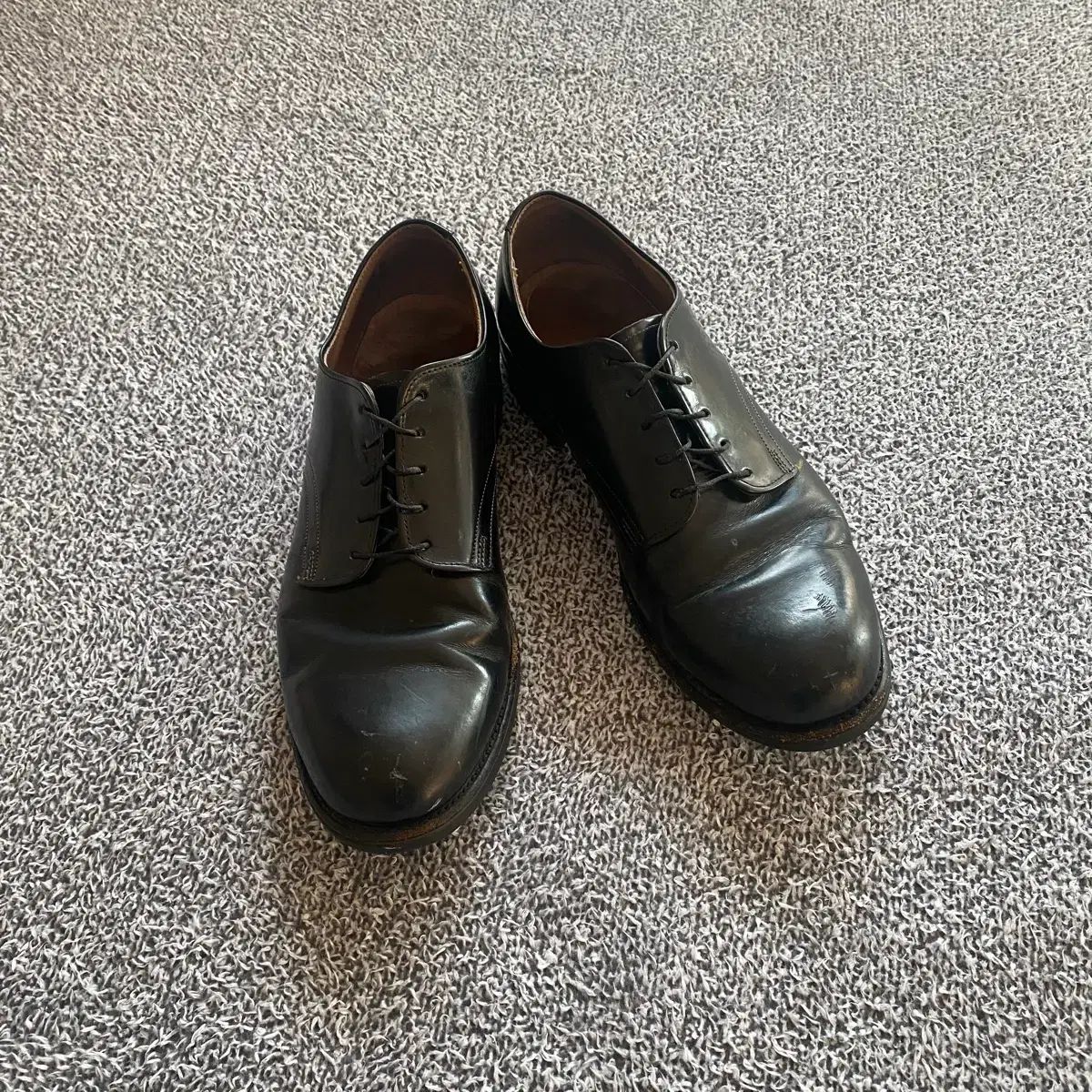 90 s US 8 5 R アメリカ海軍 靴 サービスシューズ Craddock