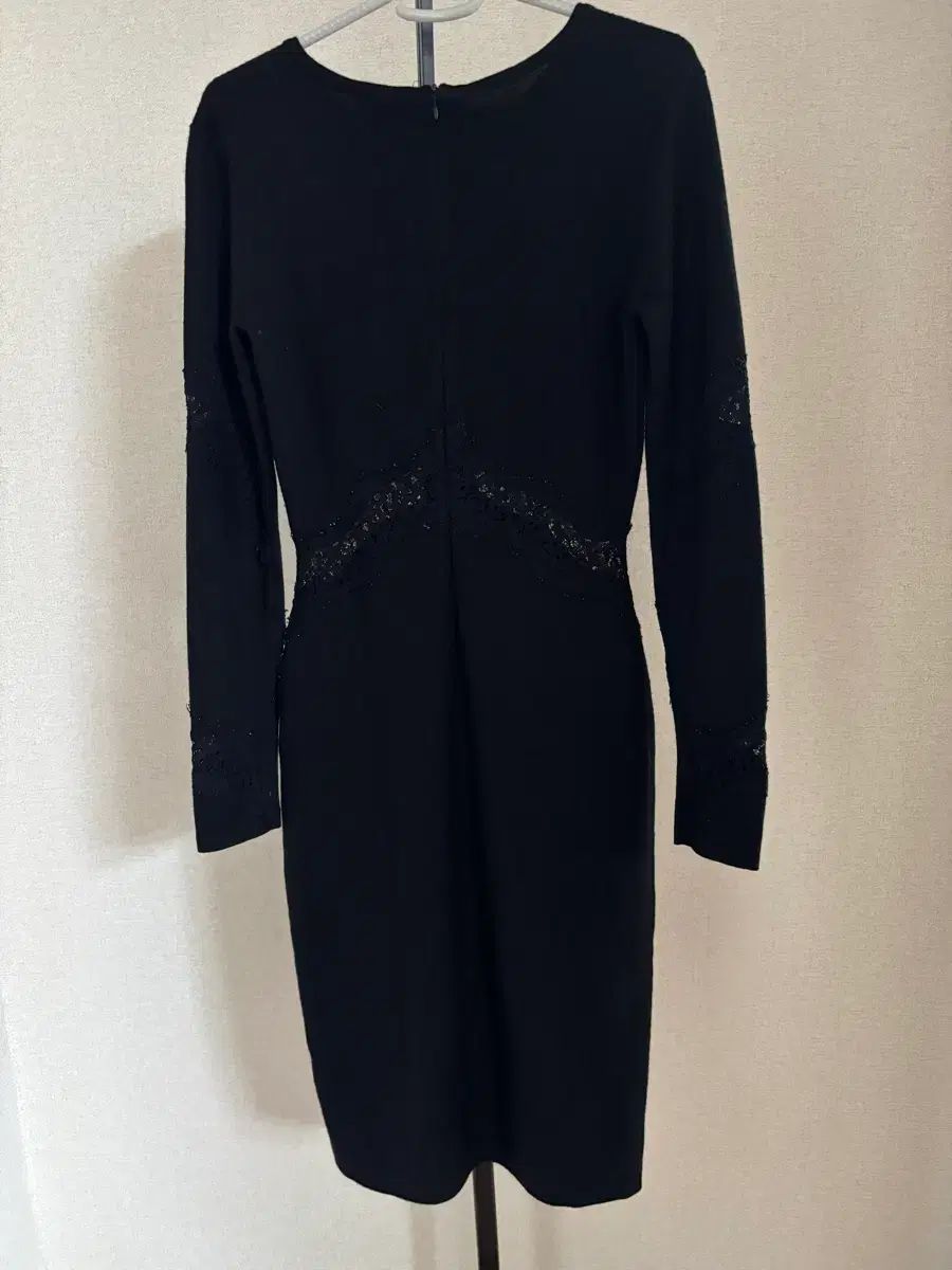 レッド Valentino ブラック レイ ワンピース