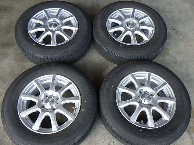 234-835 DUFACT アルミホイール＆ラジアルタイヤ 185|70 R 14 2025年 ４本セット