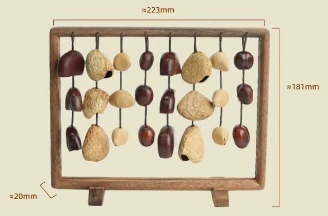 実木フレーム 木の実シェル