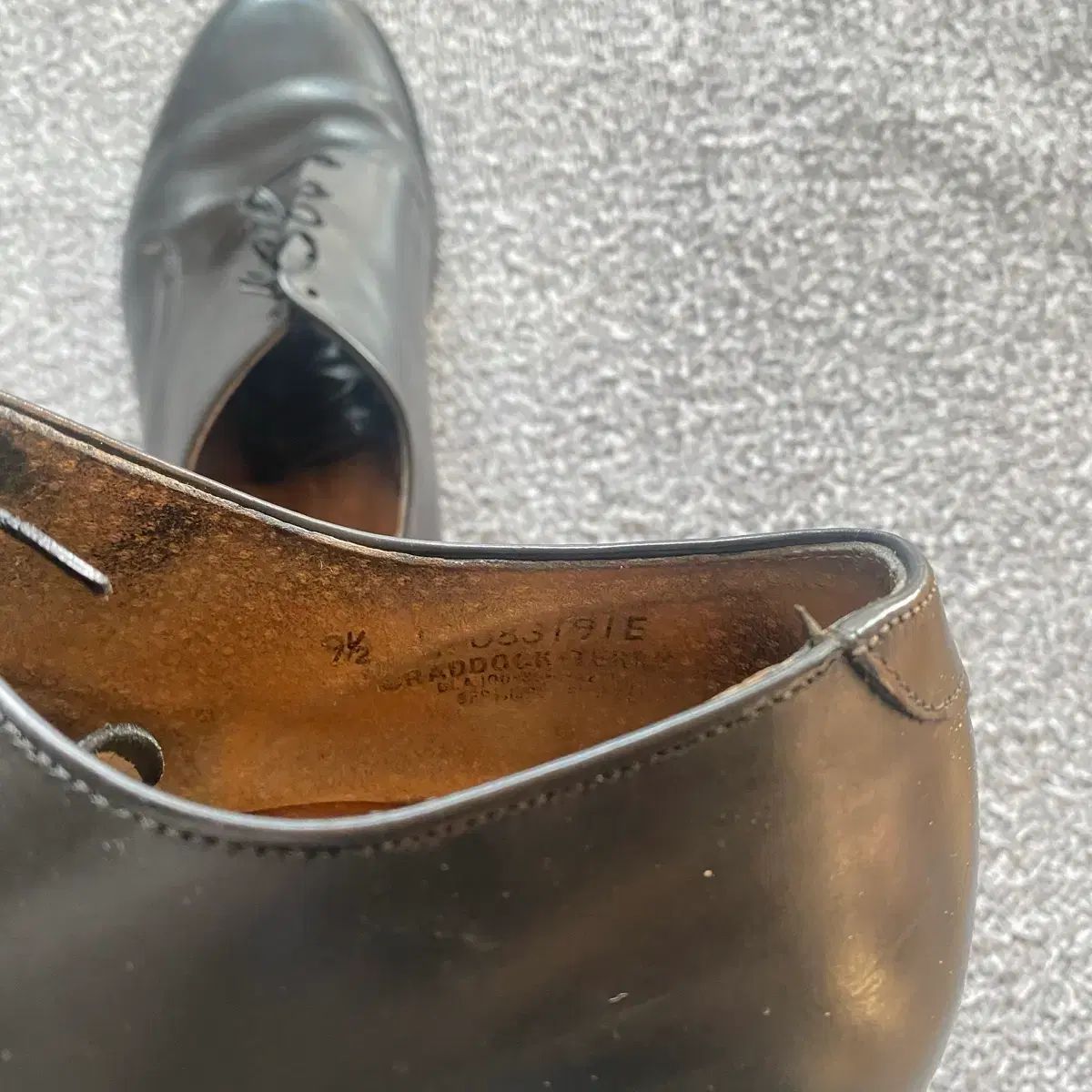  1988 US 9 5 W アメリカ海軍 靴 Calvin Klein カルバン クライン サービス シューズ ローファー ブーツ 革靴