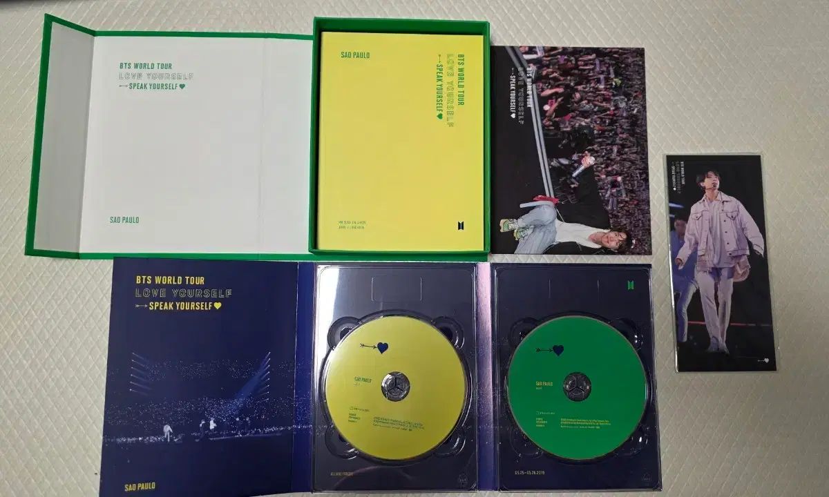 BTS サンパウロ ジョングク ブックマーク ジョングク BTS DVD BTSSPEAK YOURSELFサンパウロDVD（ジョングク・JUNGKOOK・JK・グク