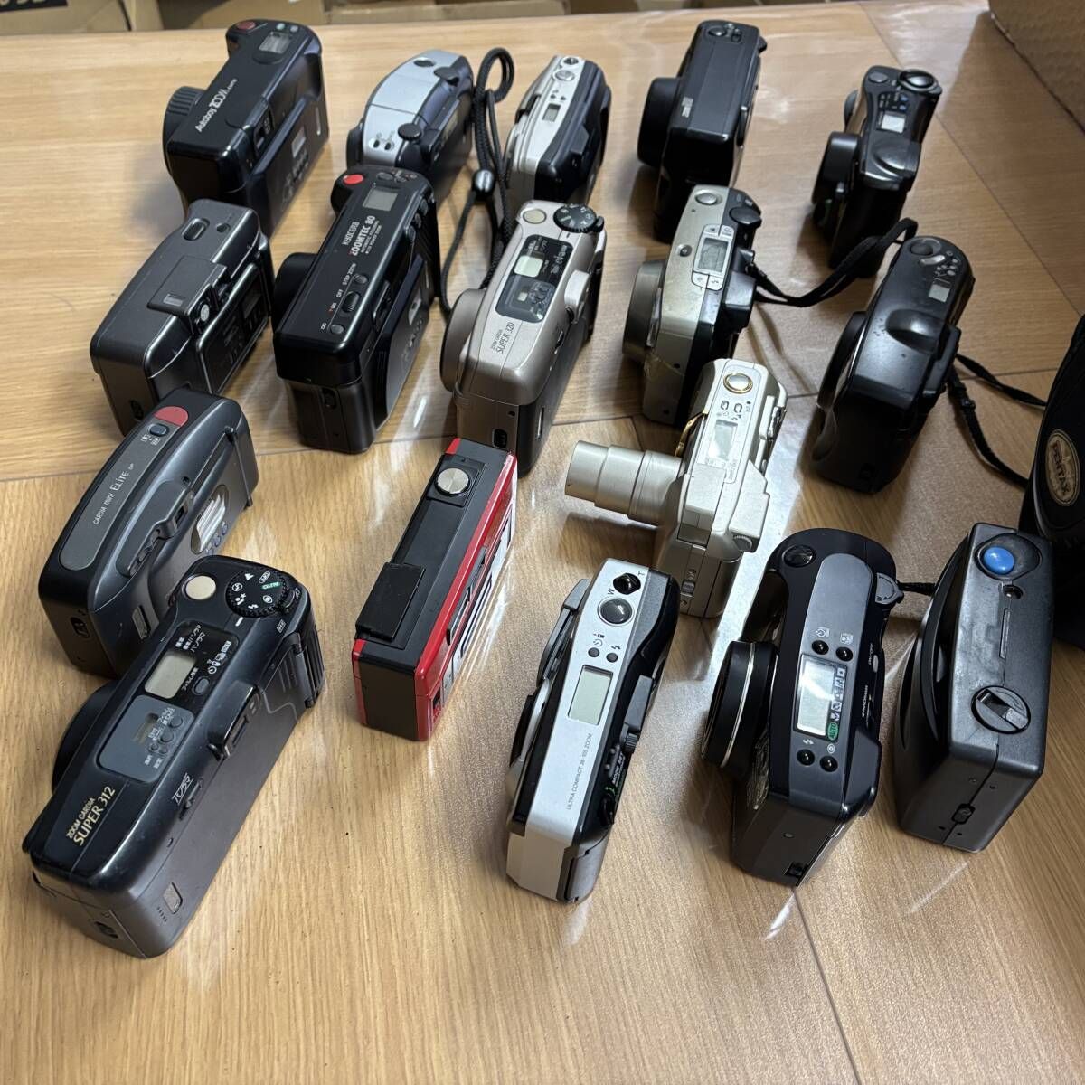 まとめ】コンパクトフィルムカメラ 17台セット 京セラ 他 各種 動作